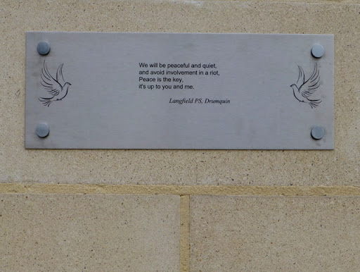 Peace pledge, Langfield PS, Drumquin