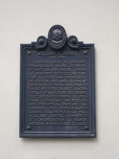 William J. Burke historical marker