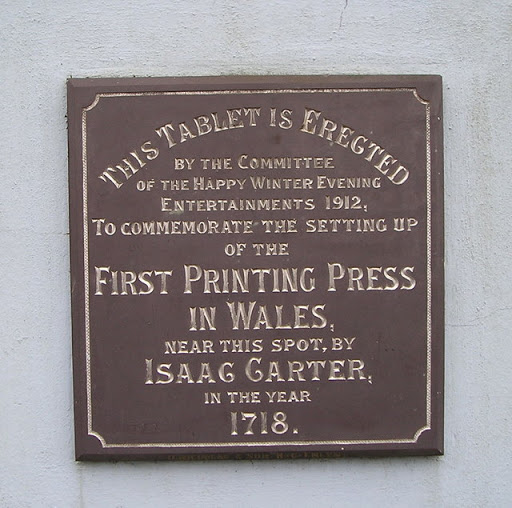 First Printing Press in Wales