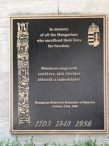 In memory of all the Hungarians who sacrificed their lives for freedom