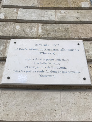 Le poete Allemand Friedrich Holderlin