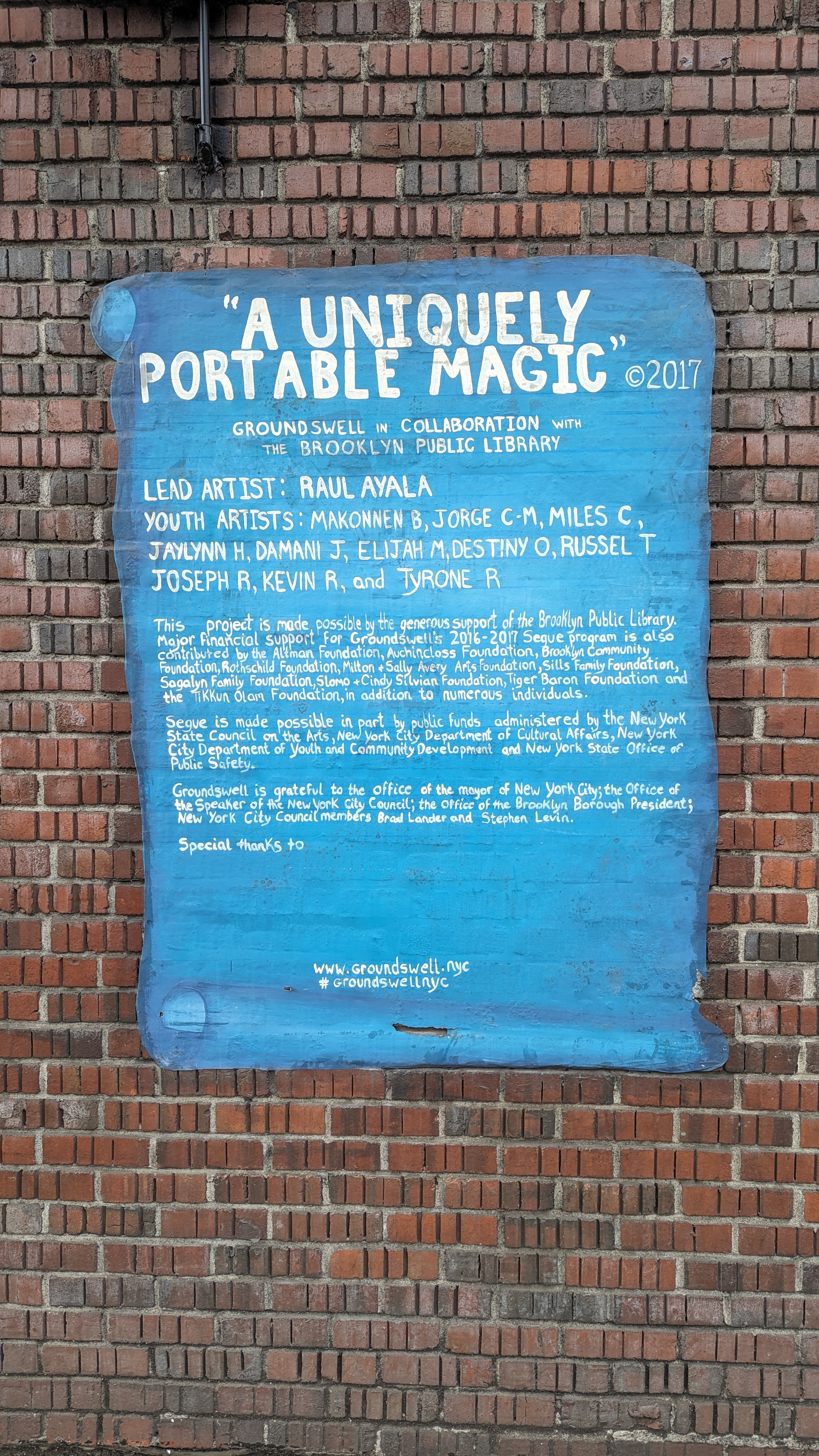 "A Uniquely Portable Magic"