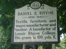 DANIEL E. RHYNE 1852-1931