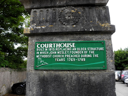 Plaque, Courthouse, Manorhamilton