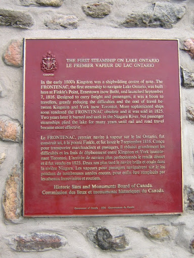The First Steamship on Lake Ontario