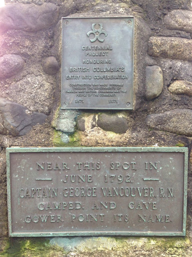 Captain George Vancouver, R.N. Camped and Gave Gower Point its Name