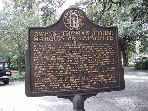 Owens&mdash;Thomas house Marquis De Lafayette