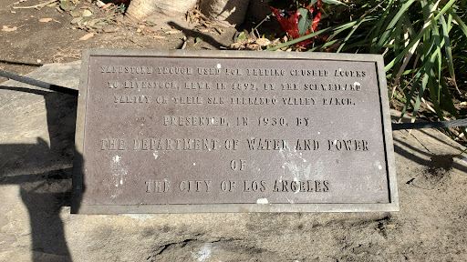 Sandstone Trough, Olvera Street, Los Angeles