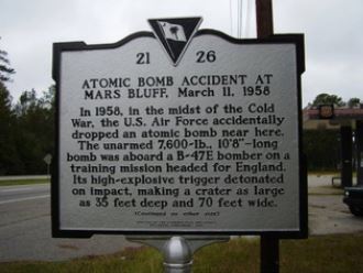 Atomic Bomb Accident at Mars Bluff