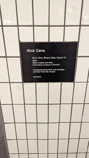 Nick Cave, "Each One, Every One, Equal All"