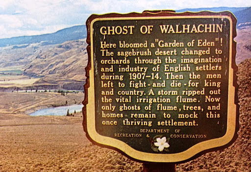 Ghost of Walhachin (Sign missing)
