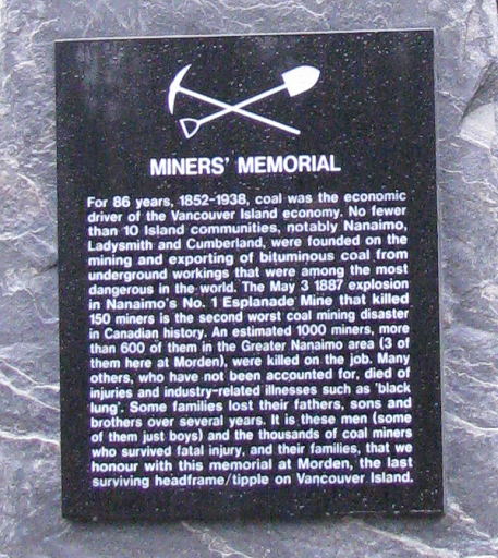 Morden Mine Site Nanaimo