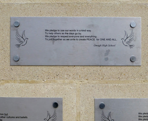 Peace pledge, Omagh High School