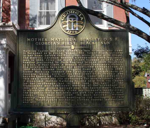 Mother Mathilda Beasley, O. S. F. Georgia's First Black nun