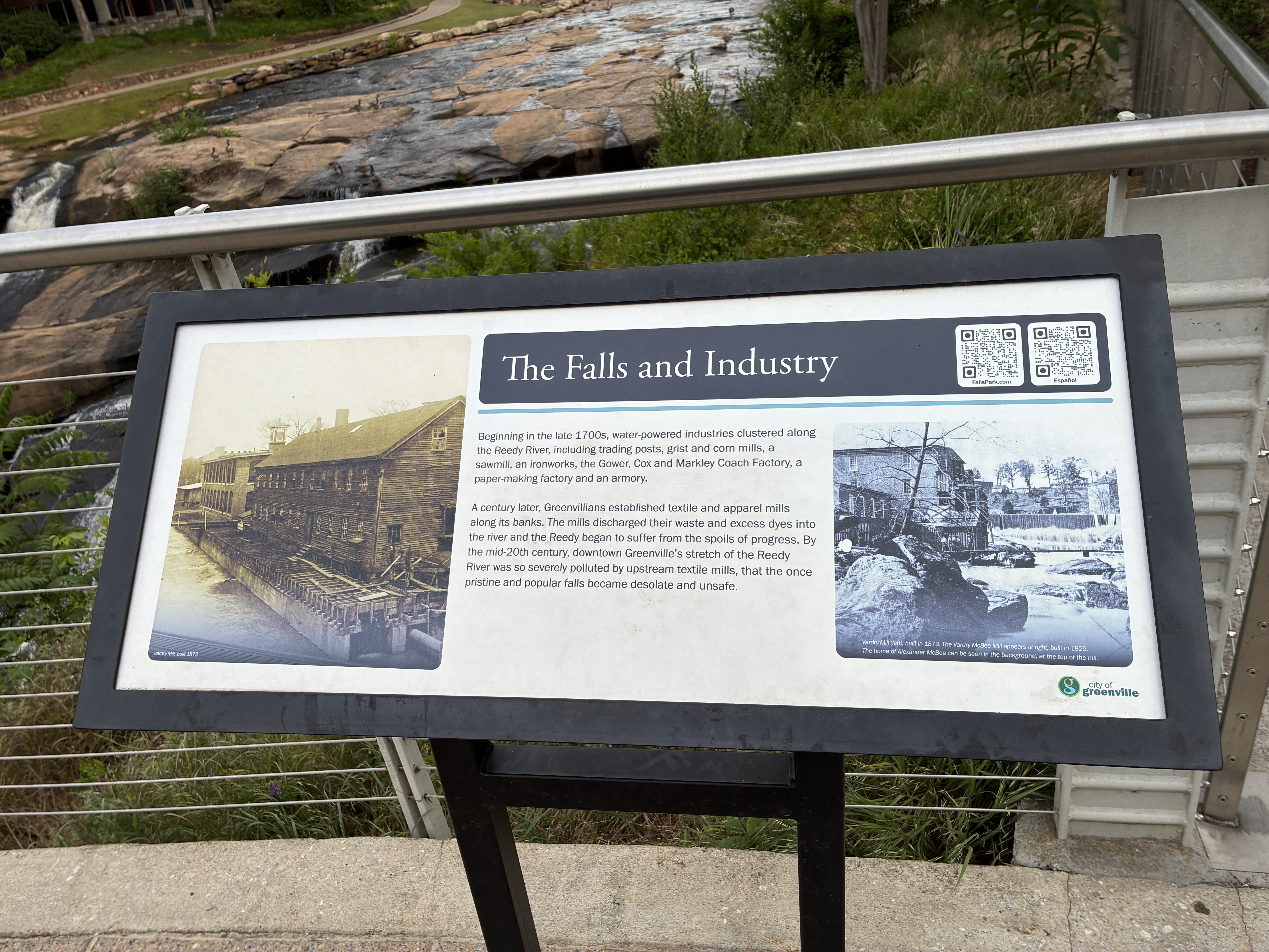 The Falls and Industry
