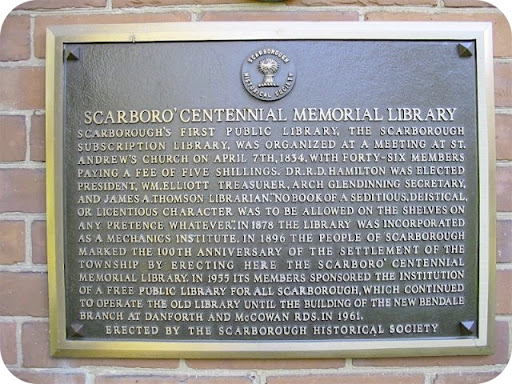 Scarboro' Centennial Memorial Library