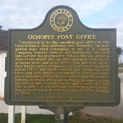 Ochopee Post Office