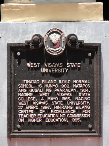 West Visayas State University historical marker