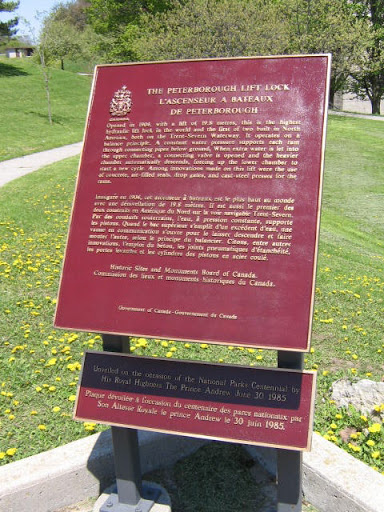 The Peterborough Lift Lock