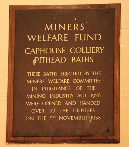 Pithead baths plaque