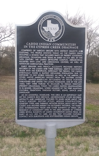 Caddo Indian Communities in the Cypress Creek Drainage