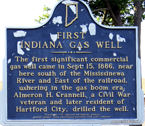First Indiana Gas Well