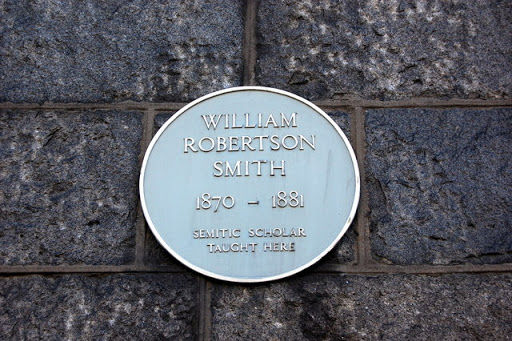 William Robertson Smith plaque
