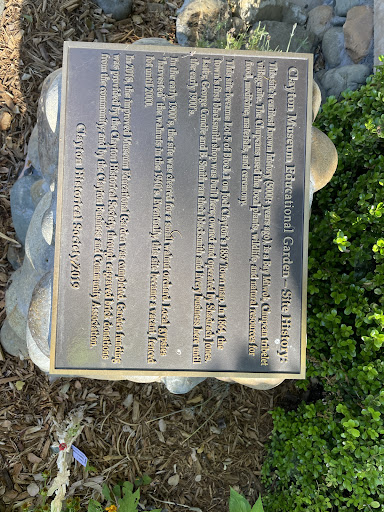 Clayton Museum Educational Garden
