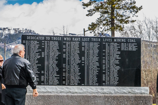 Miners' Memorial Wall, Sparwood