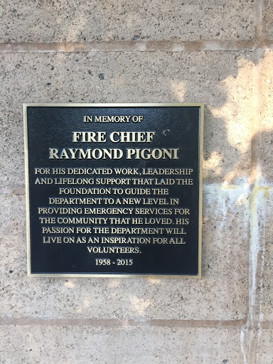 Fire Chief Raymond Pigoni