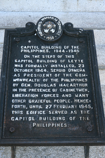 Capitol Building of the Philippines historical marker