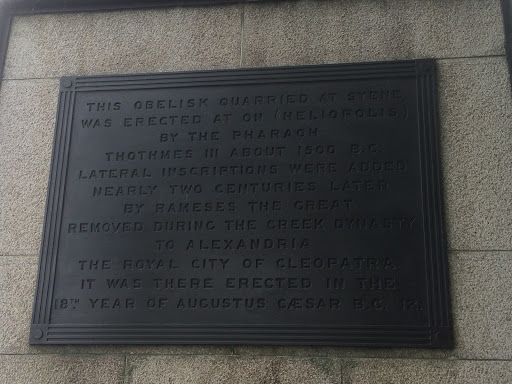 Cleopatra's Needle on Victoria Embankment pt. 1