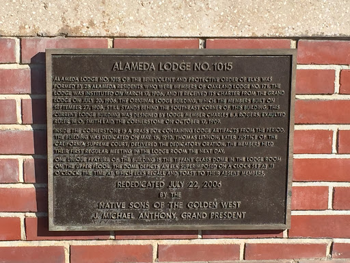Alameda Lodge No. 1015