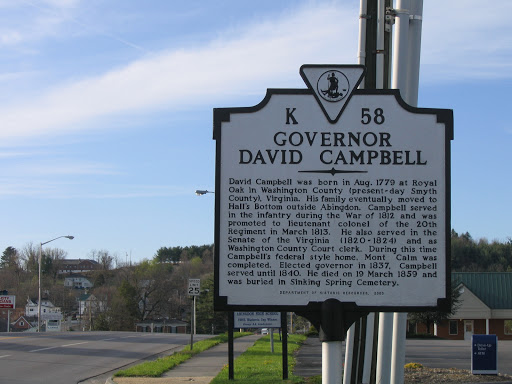 Marker: Governor David Campbell (K 58)