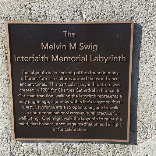 The Melvin M Swig Interfaith Memorial Labyrinth