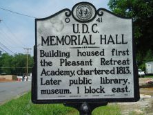 U. D. C. MEMORIAL HALL