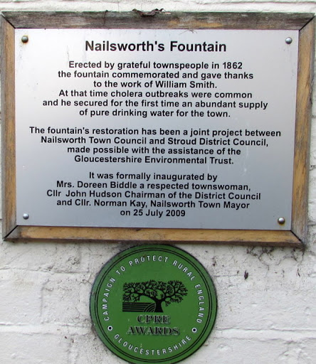 Campaign to Protect Rural England plaque, Nailsworth