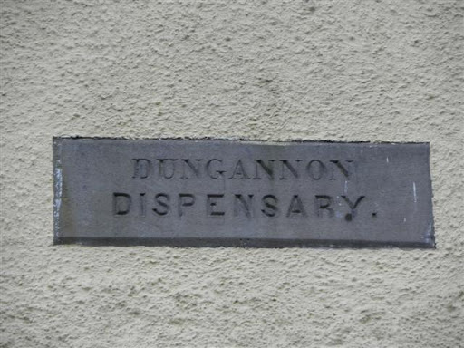 Plaque, Dungannon Dispensary