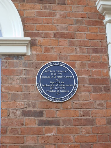 Gwinnett Plaque