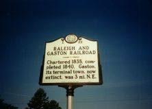 RALEIGH AND GASTON RAILROAD