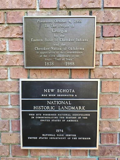 Presented to the People of George by the Eastern Band of Cherokee Indians