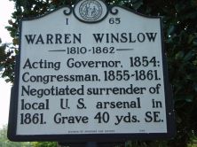 WARREN WINSLOW 1810-1862