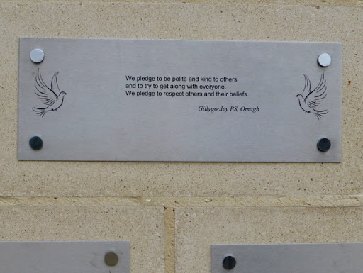 Peace pledge, Gillygooley PS, Omagh