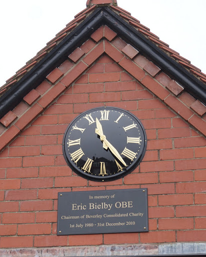 Plaque on Morton Lane, Beverley