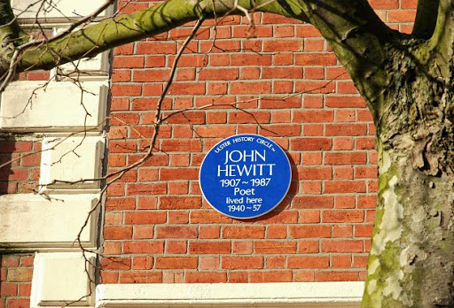 Hewitt plaque, Belfast