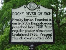 ROCKY RIVER CHURCH