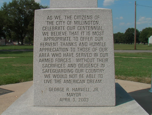 Millington Centennial Monument