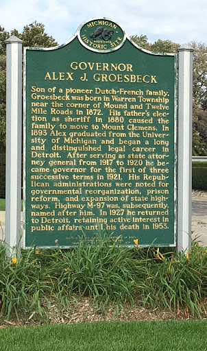 Governor Alex J. Groesbeck