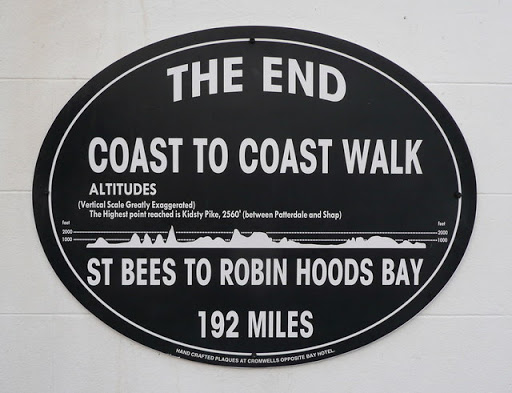The eastern end of the Coast to Coast Walk