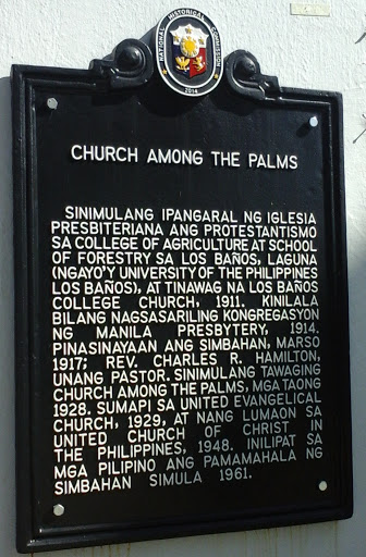 Church Among the Palms historical marker